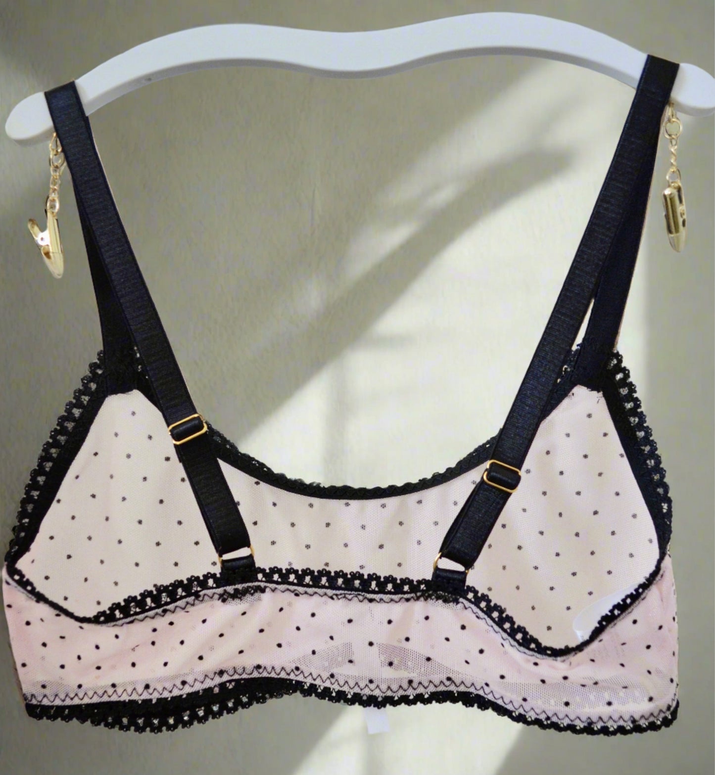 Elodie Swiss Dot Bralette