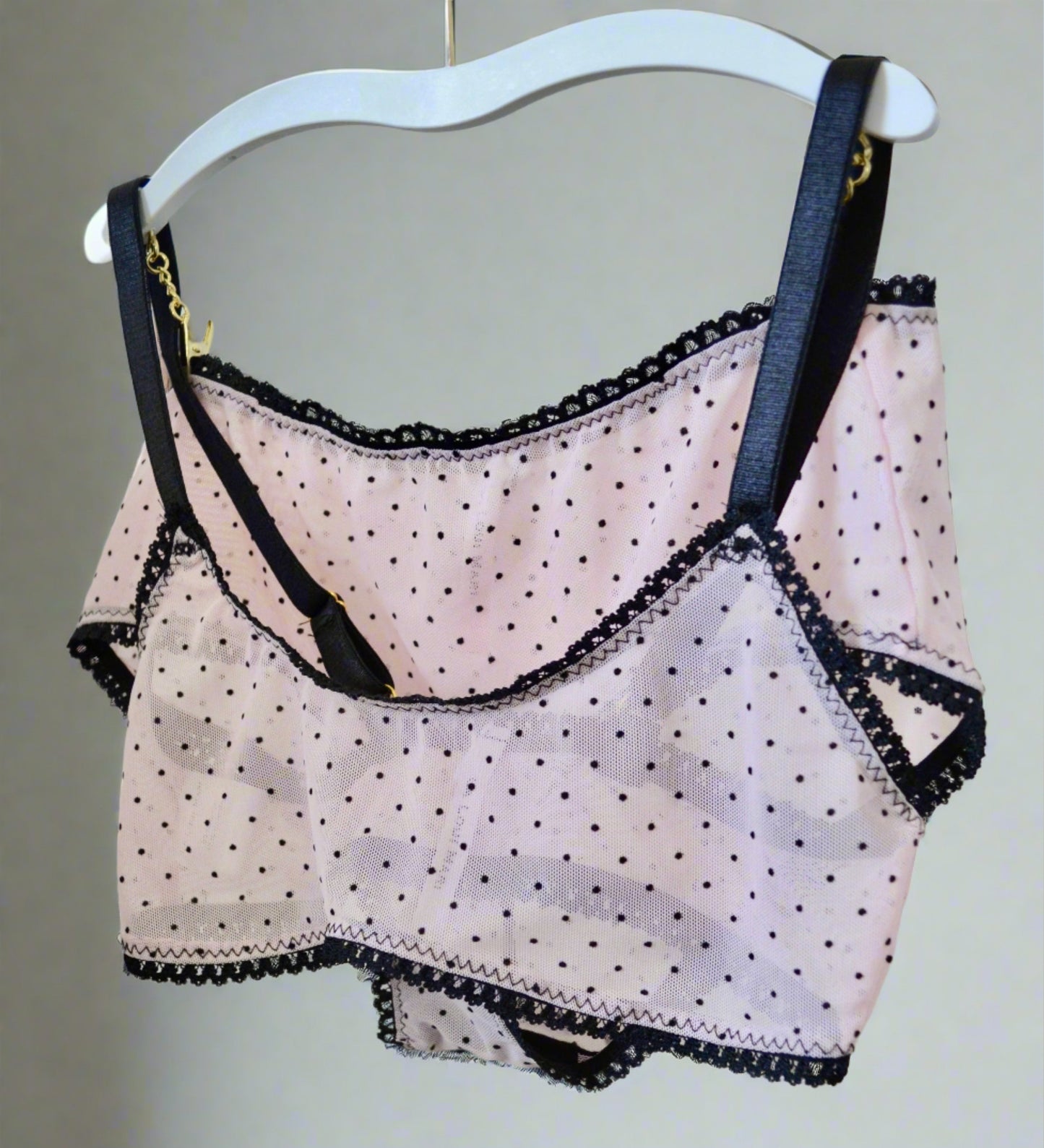 Elodie Swiss Dot Bralette